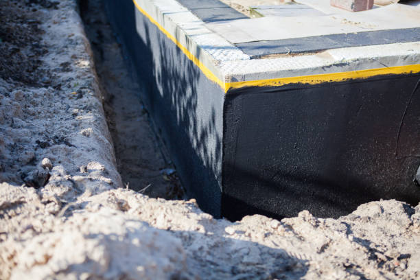 Residential Emergency Waterproofing installation at a Milroy, IN home by SJ Waterproofing Pros