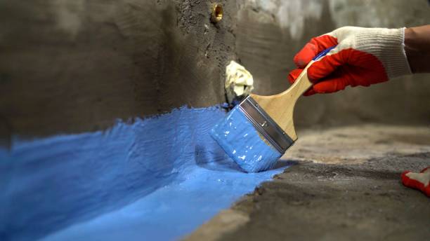 Commercial Emergency Waterproofing project at a Milroy, IN business property by SJ Waterproofing Pros